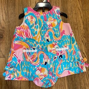 Baby Lilly Pulitzer shift dress. 6-12 months